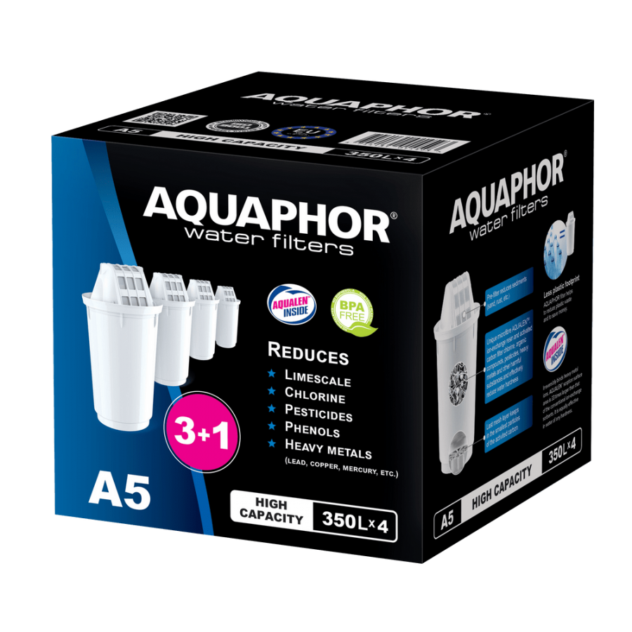 Cartouche Filtrante Aquaphor A5 (Pack 3+1 Pcs) — prix au Maroc
